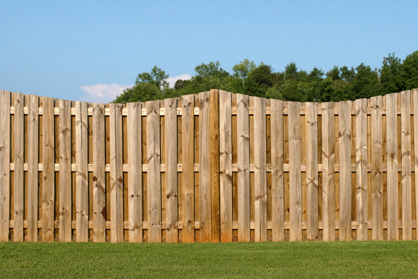Wood fence installation in Palmdale, CA